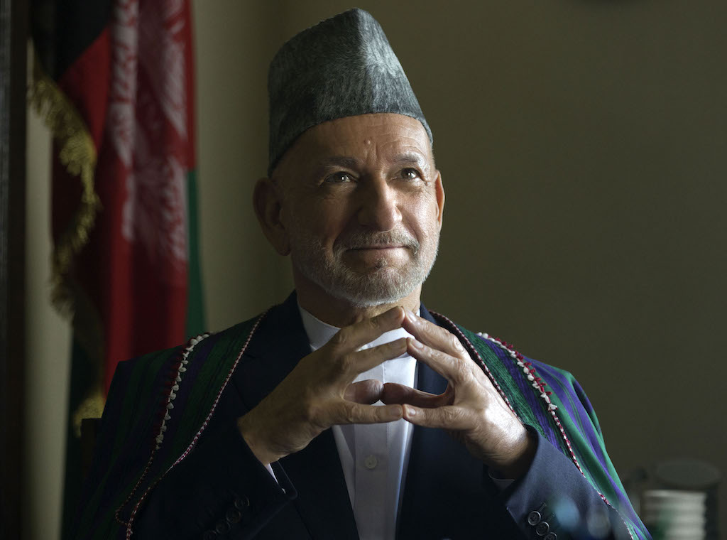 Ben Kingsley as Hamid Karzai in War Machine